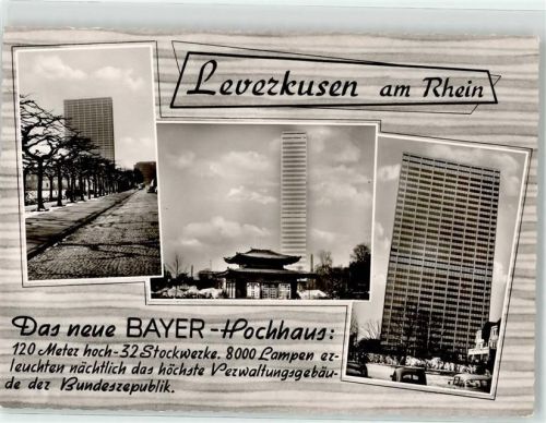 Leverkusen Bayer Hochhaus