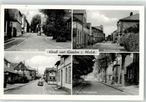 Lunden Friedrichstrasse Wilhelmstrasse Claus Harmsstrasse