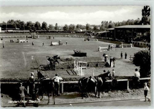 27283 W2810 Verden Aller - Allerstadion Pferdesport Springreiten