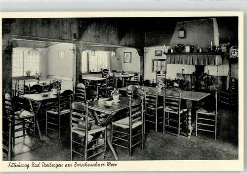 26160 W2903 Dreibergen - Gasthaus Fährkroog D.Meyer Innenansicht
