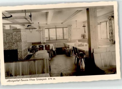 Unterjoch Gasthaus Pension Krone Innenansicht