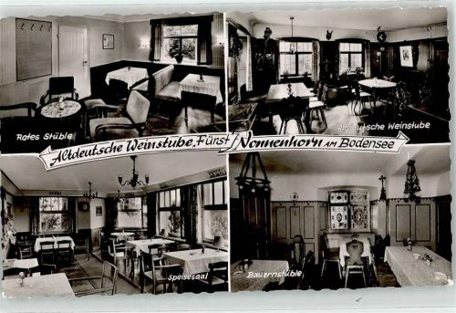 Nonnenhorn Gasthaus Fürst Weinstube Innenansicht