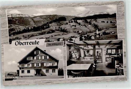 88179 W8999 Oberreute , Allgäu - Gasthaus Zur Krone Fritz Wägele