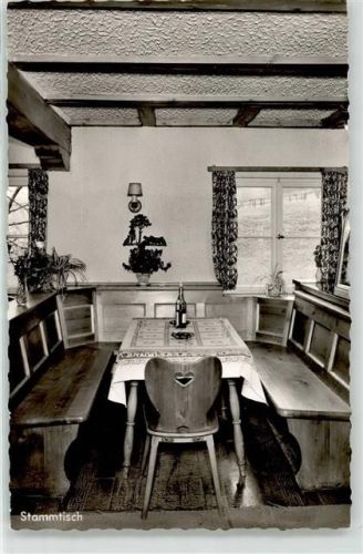 Niedersonthofen Gasthaus Pension Hubertus Stammtisch Joef Schweiger