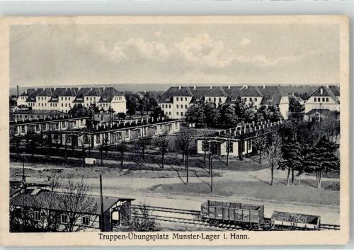 Munster Truppenübungsplatz Eisenbahnwagon
