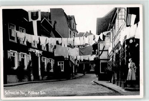 Schwelm Kölner Straße Wäscheleine