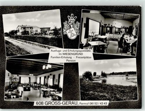 64521 W6080 Groß-Gerau - Gasthaus Pension Im Wiesengrund