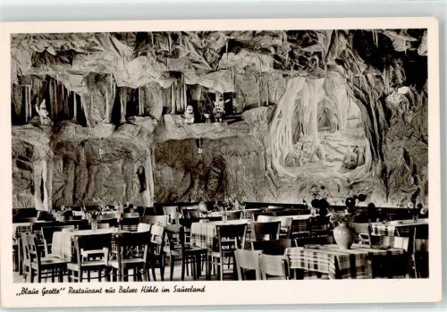 Balve Blaue Grotte Gasthaus Zur Balver Höhle Franz Sauer