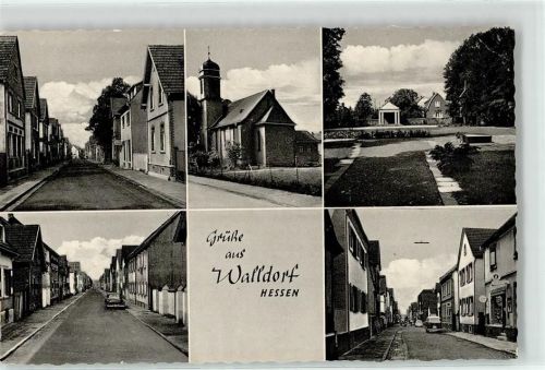 Walldorf Dorfstrasse Kirche Anlage