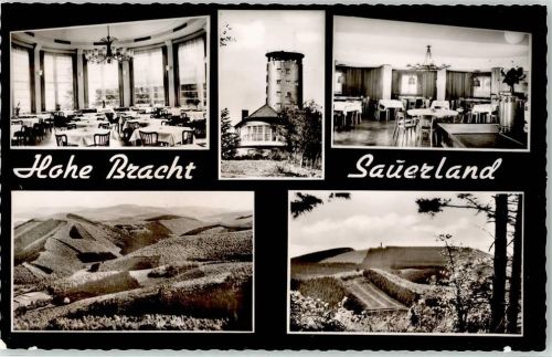 57399 W5942 Kirchhundem - Gasthaus Aussichtsturm Hohe Bracht