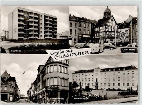 53879 W5350 Euskirchen - Hochhaus Bahnhofstrasse Marien Hospital alter Markt