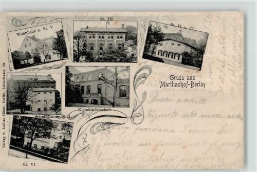 Prenzlauer Berg 1909 Wohnhaus Schule