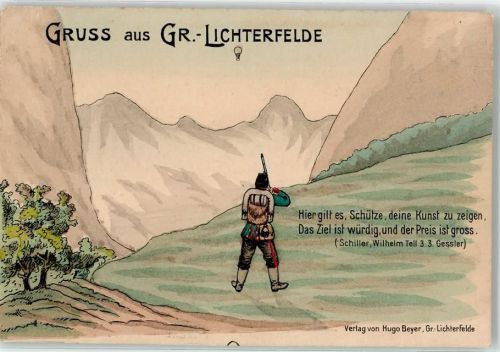 Lichterfelde Schütze Auszug Schuller