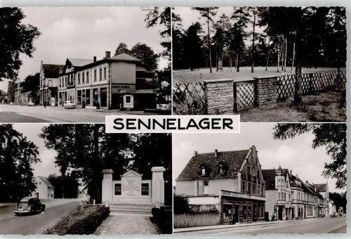 Sennelager Kriegerdenkmal Park Hauptstrasse