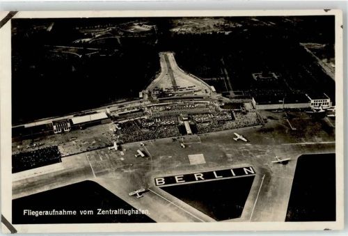 10115 W1000 Tempelhof - Fliegeraufnahme Zentralflughafen