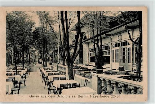 Neukölln Gasthaus Zum Schultheiss Hasenheide 22 - 31