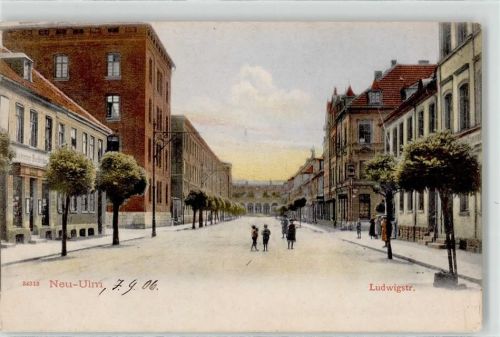 Neu-Ulm 1904 Ludwigstraße Handlung