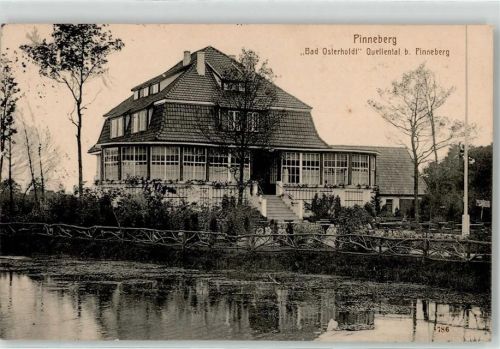25421 W2080 Pinneberg - Bahnpost Bad Osterholdt Gasthaus