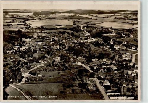 24321 W2322 Lütjenburg , Holst - Fliegeraufnahme
