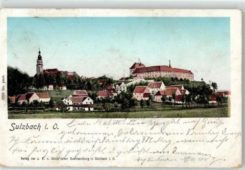 93192 W8411 Sulzbach , Oberpf 1902 - Kirche