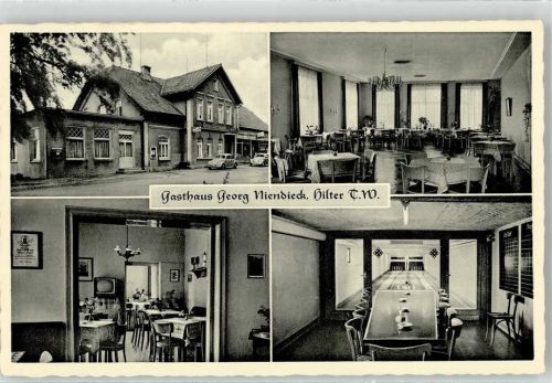49176 W4517 Hilter am Teutoburger Wald - Gasthaus Georg Niendieck VW Käfer