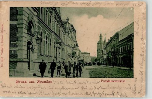 Spandau 1904 Potsdamerstraße