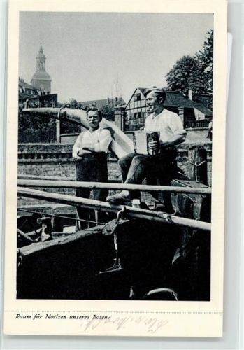 Spandau 1937 Kleines Lied zum Feierabend Havel Kirchturm Musiker