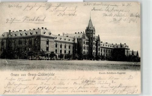 Lichterfelde 1907 Garde Schützen Kaserne