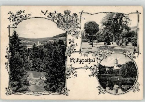 Philippsthal Schloss Schlosspark Schlosskirche