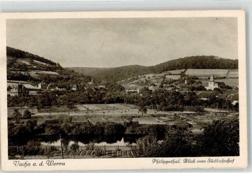 36404 O6220 Vacha - Philippsthal Blick von Südbahnhof
