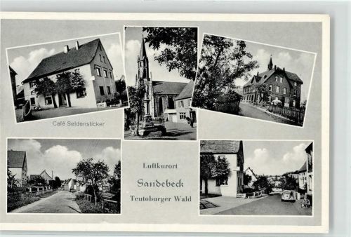 Sandebeck Cafe Seidensticker Kirche VW Käfer