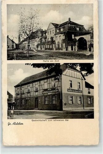 Großalsleben Gasthaus Zum schwarzen Bär Am Amt