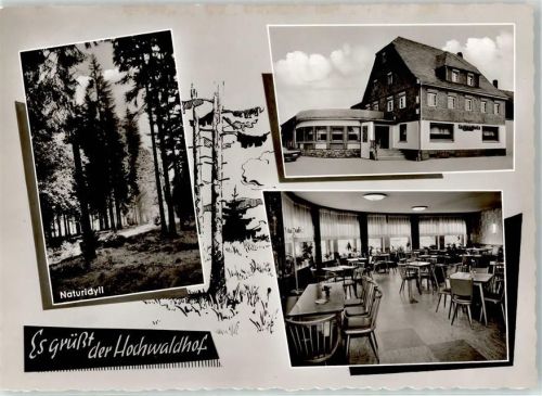 Bruchweiler Gasthaus Pension Hochwaldhof Kurt Theis-Dessbesell