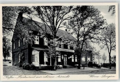 Werne Langern Gasthaus Zur schönen Aussicht Inhaber Hauschopp