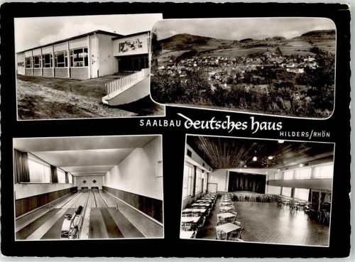 Hilders Saalbau Deutsches Haus Kegelbahn Familie Schimetschka