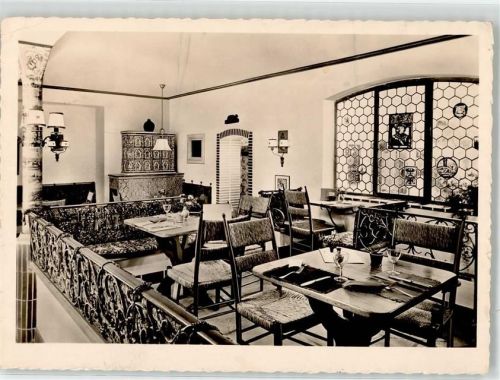 Deidesheim Gasthaus Zur Tanne Innenansicht Heinrich Langsdorf Hotel