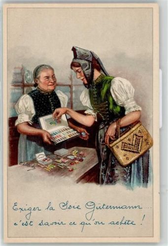W7809 Gutach im Breisgau Gütermann Seide Werbung Liebich C.