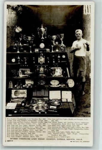 1922 Militär Sport - Retired Undefeated Light Weight Champion 1910-25