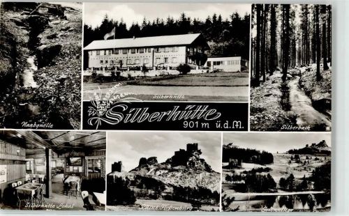 Flossenbürg Naabquelle Silberhütte Silberbach Weiher Ruine Gasthaus