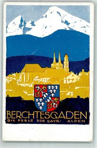 Berchtesgaden Wappen AK