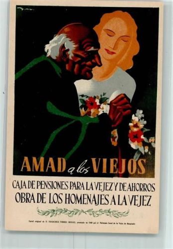 La Obra de los Homenajes a la Vejez - Amad a los Viejos AK