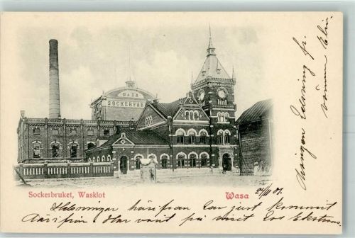 Vaasa Vasa 1901 - Sockerbruket Wasklot