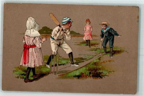 1900 Serie 1032 Kinder spielen Baseball Sport AK