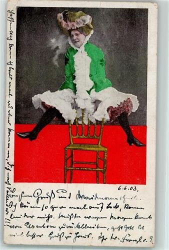1903 Beilage zum Satyr Illustrierte Witzblatt AK