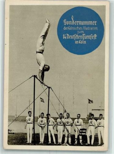W5000 Köln Stadt Sondernummer des Kölnischen Illustrierten zum 14. Turnfest AK Turnfest 1928