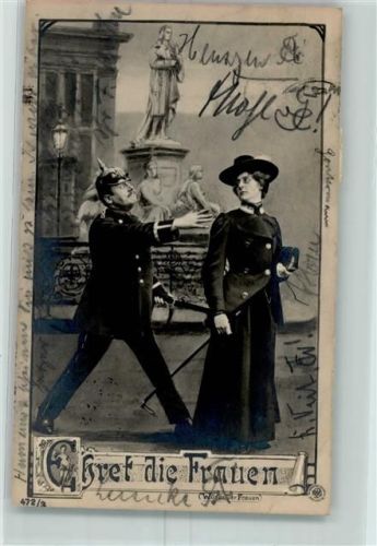 Ehret die Frauen - Polizei AK