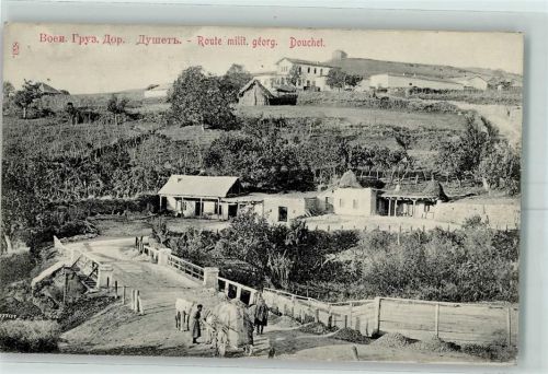 Douchet 1913 Route militär georg.