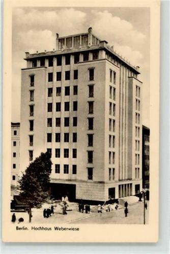 Friedrichshain Hochhaus Weberwiese