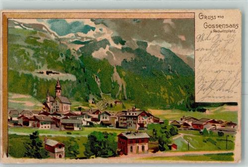 Gossensaß 1906 Südtirol v. Redwitzplatz