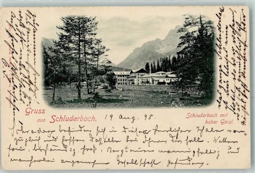 Schluderbach 1898 Südtirol